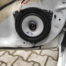 Alpine SXE-1725S with corolla e150 speaker adaptor ring