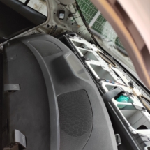 Corolla E150 rear factory speaker placement